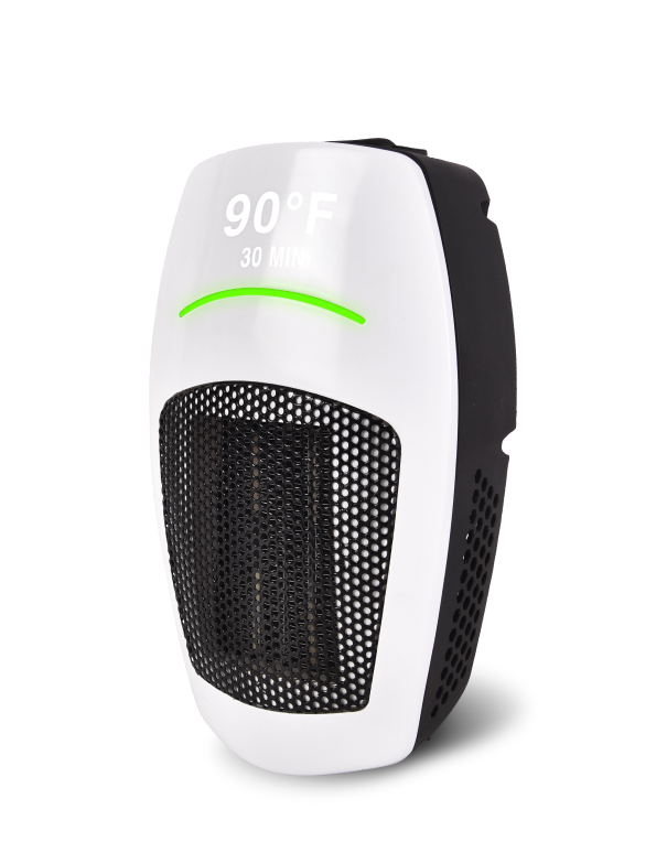 Product angle of the Cyber Heater ceramic plug-in.